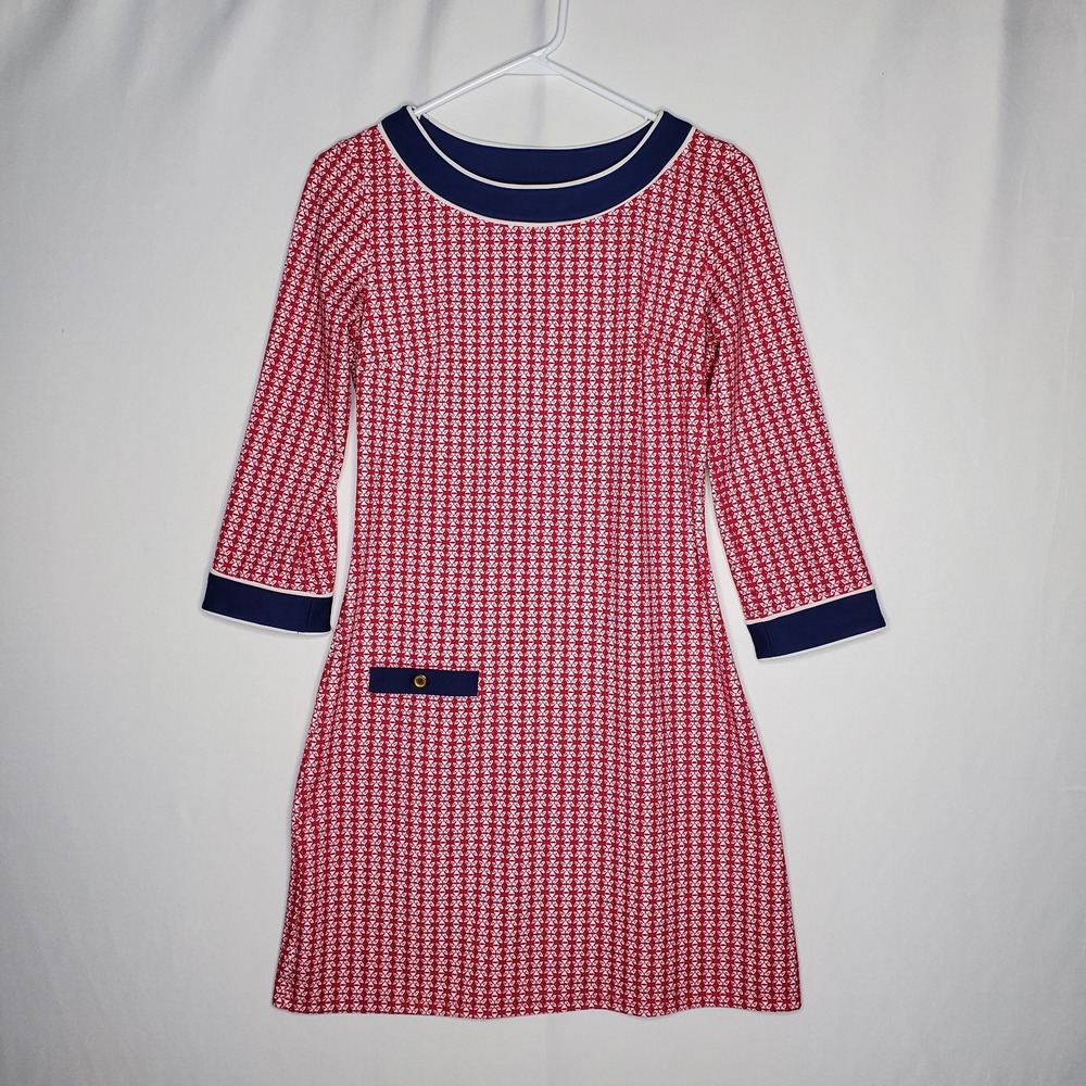 Cabana Life Dress XS Beachy Coastal Preppy UPF Sunblock Vacation Resort Cruise